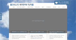 Desktop Screenshot of dallaswindowfilm.com
